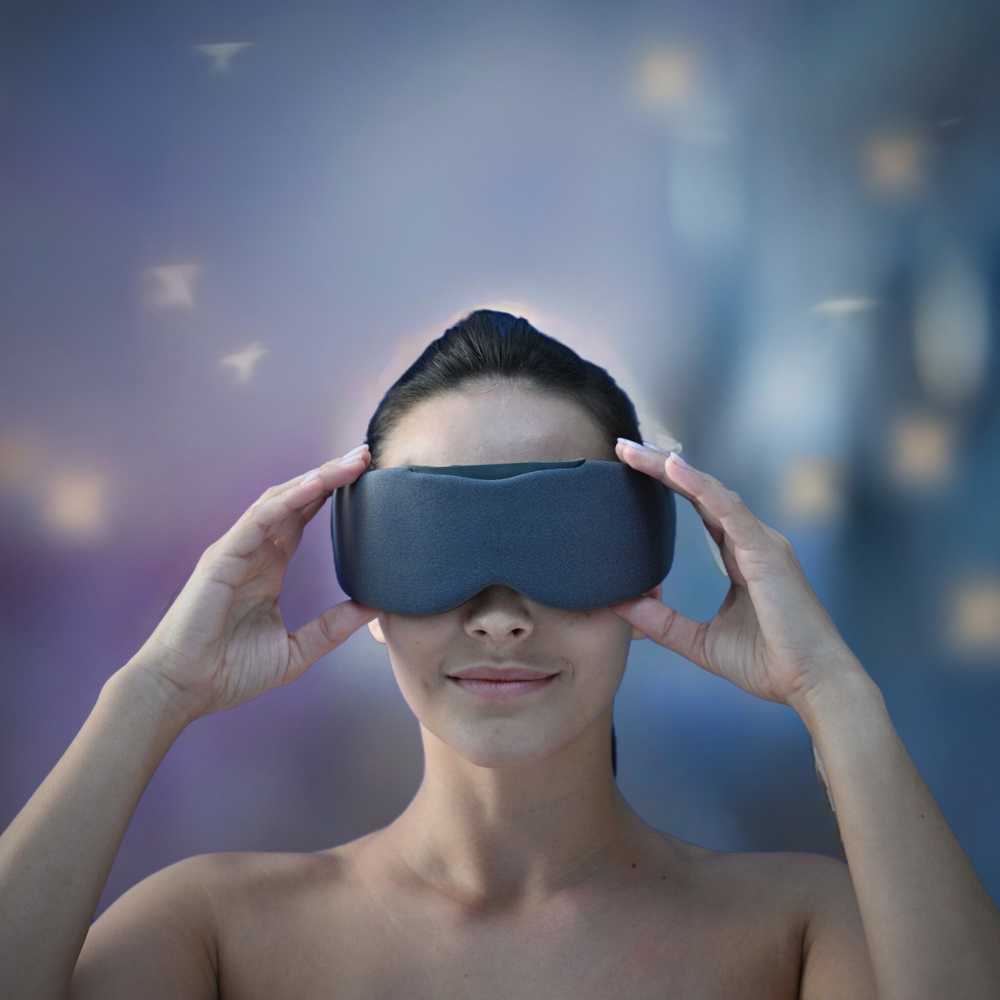 Achieve Optimal Sleep with Total Blackout | Aura Smart Sleep Mask