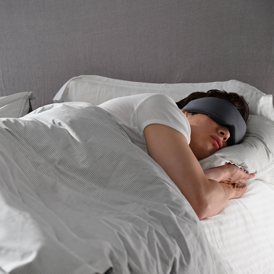 Experience Tranquility with the Aura Sleep Mask's Built-in Speakers