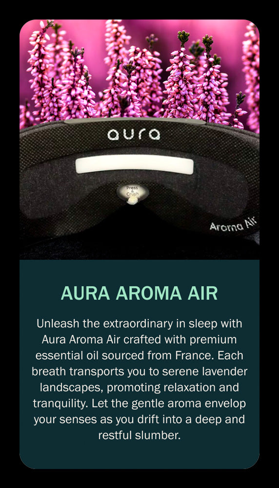 Aura Smart Sleep Mask Aromatherapy Lavendar